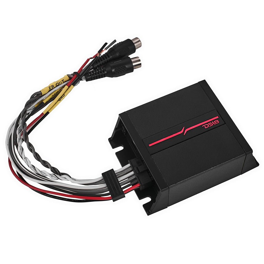 2-Channel Lossless Audio Line Output Converter with Auto Turn-On And Speaker Emulator - DS18
