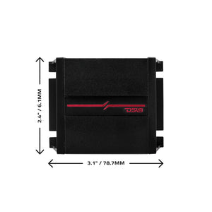 2-Channel Lossless Audio Line Output Converter with Auto Turn-On And Speaker Emulator - DS18