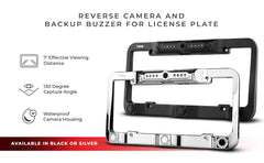 DS18 RCS2IN1LP Waterproof Reverse Camera and Backup Buzzer for License Plate - DS18