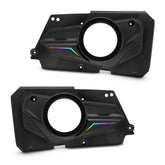 Polaris RZR-XP 2014-2023 Rear Door Panels for 6.5" Speakers with Digital LED Lighting - DS18