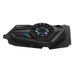 Polaris RZR-XP 2014-2023 Rear Door Panels Loaded with NXL-iQ 6.5" Coaxial Speakers with Digital LED Lighting - DS18
