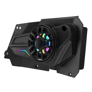 Polaris RZR-XP 2014-2023 Rear Door Panels Loaded with NXL-iQ 6.5" Coaxial Speakers with Digital LED Lighting - DS18