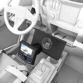 Polaris RZR-XP 2014-2023 Pocket Mount Compatible with MRX150 Head-Unit - DS18