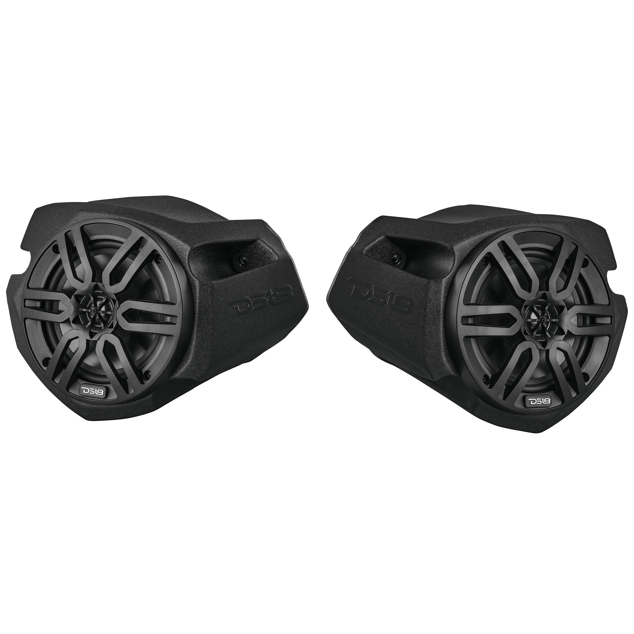 Polaris RZR Front Kick Panel Pods with 6.5” Active Speakers and Bluetooth - DS18