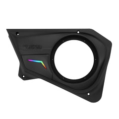Polaris RZR Rear Door Panels for 8" Speakers with Digital LED Lighting - DS18