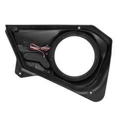 Polaris RZR Rear Door Panels for 8" Speakers with Digital LED Lighting - DS18