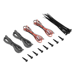 Polaris RZR Rear Door Panels Loaded with NXL-IQ/BK 8" Coaxial Speakers - DS18
