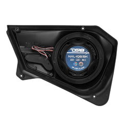 Polaris RZR Rear Door Panels Loaded with NXL-IQ/BK 8" Coaxial Speakers - DS18