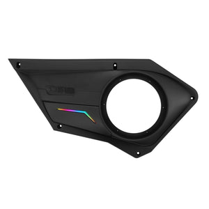 Polaris RZR Front Door Panels for 8” Speakers with Digital LED Lighting - DS18
