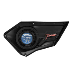 Polaris RZR Front Door Panels Loaded with NXL-IQ/BK 8" Coaxial Speakers - DS18