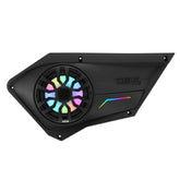 Polaris RZR Front Door Panels Loaded with NXL-IQ/BK 8" Coaxial Speakers - DS18