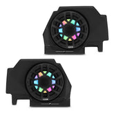 Polaris RZR-PRO 2020-2024 Rear Speaker Pods Loaded with NXL-iQ 6.5" Coaxial Speakers with Digital LED Lighting - DS18