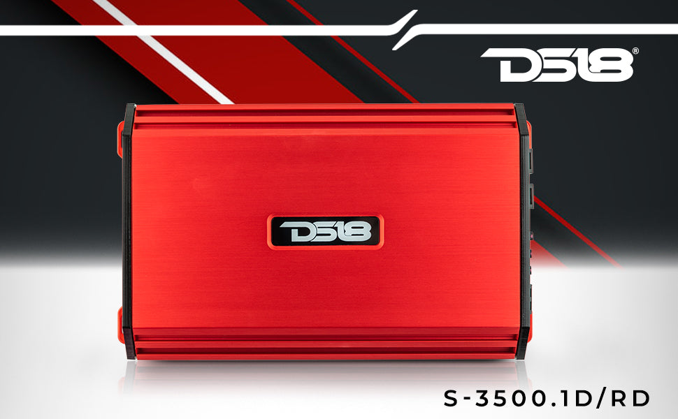 DS18 SELECT S-3500.1D Class-D 1-Channel Monoblock Amplifier 3500 Watts - DS18