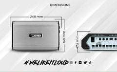 DS18 SELECT S-3500.1D Class-D 1-Channel Monoblock Amplifier 3500 Watts - DS18