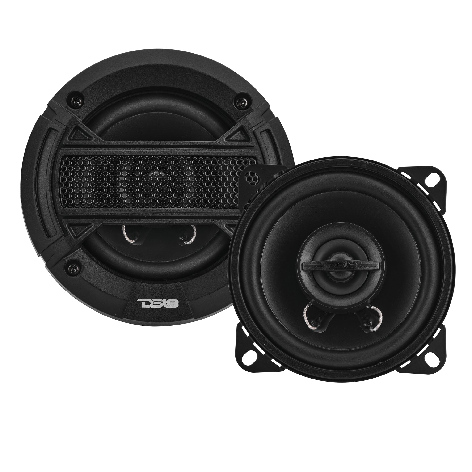 SELECT 4” 2-Way Coaxial Speaker with Grille | 40W RMS 4-Ohm - DS18