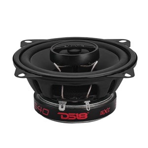 SELECT 4” 2-Way Coaxial Speaker with Grille | 40W RMS 4-Ohm - DS18