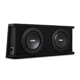 12" Loaded Shallow Subwoofer Enclosure 700 Watts Rms @ 1 ohm - DS18