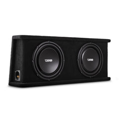 12" Loaded Shallow Subwoofer Enclosure 700 Watts Rms @ 1 ohm - DS18
