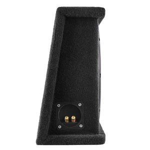 12" Loaded Shallow Subwoofer Enclosure 700 Watts Rms @ 1 ohm - DS18
