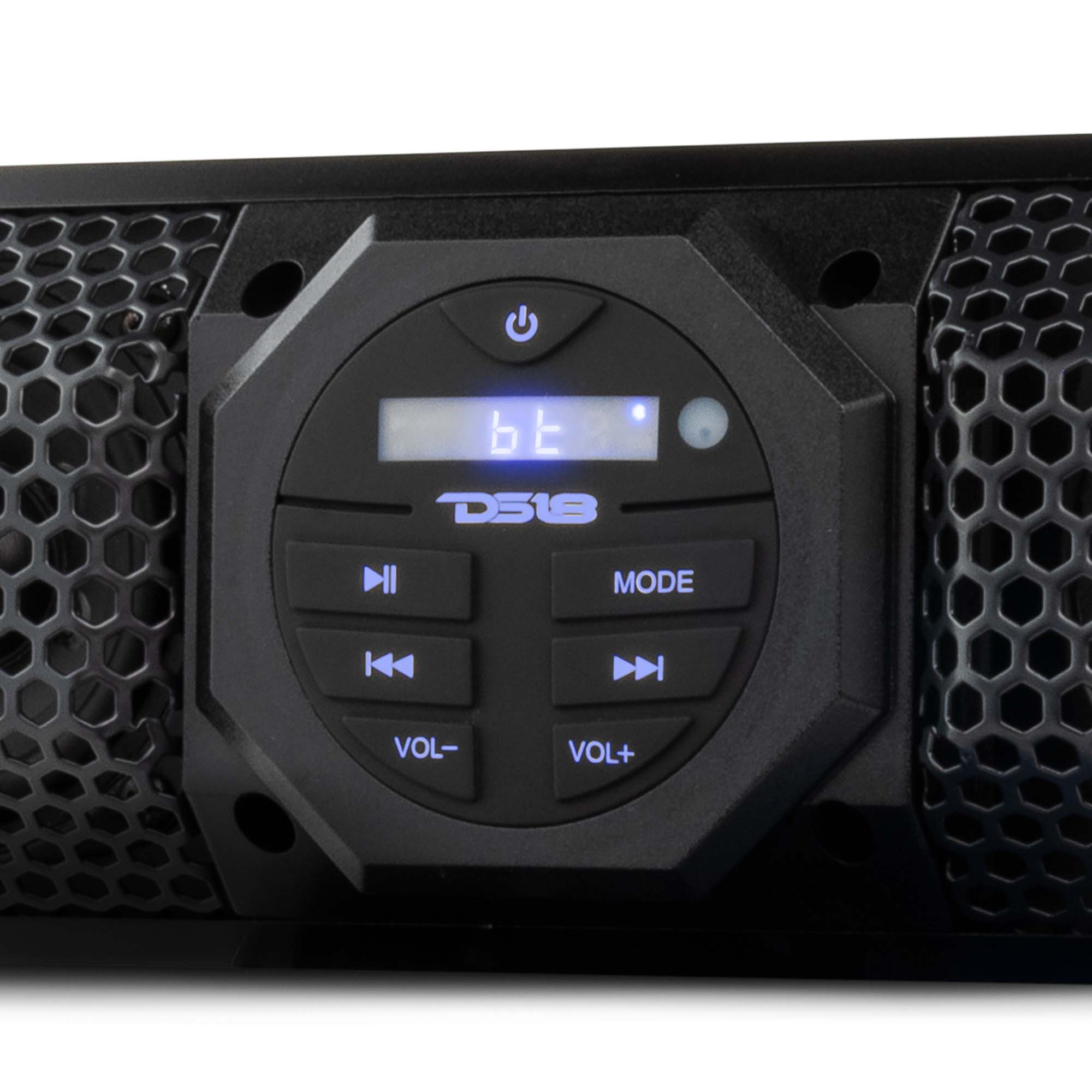 24" Marine Amplified with Bluetooth Sound Bar Speaker System 6 Speakers 600 Watts - DS18