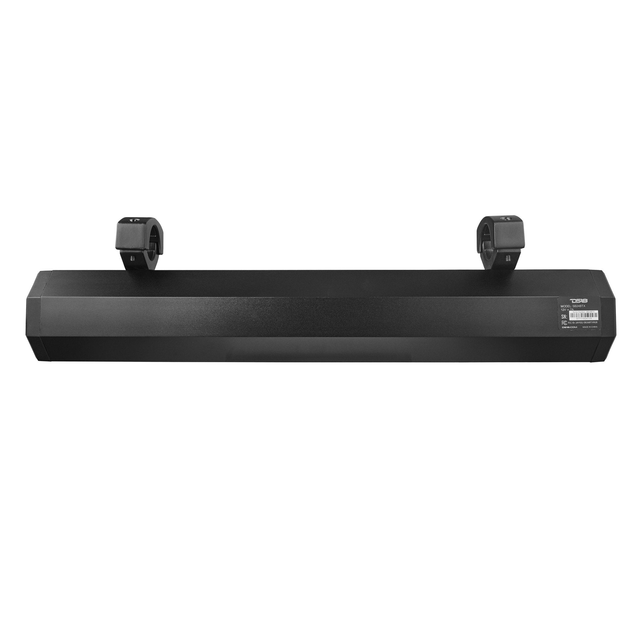 24" Marine Sound Bar Speaker System, 6 Speakers 600 Watts, Bluetooth® v5.0, Rotating Control Panel - DS18