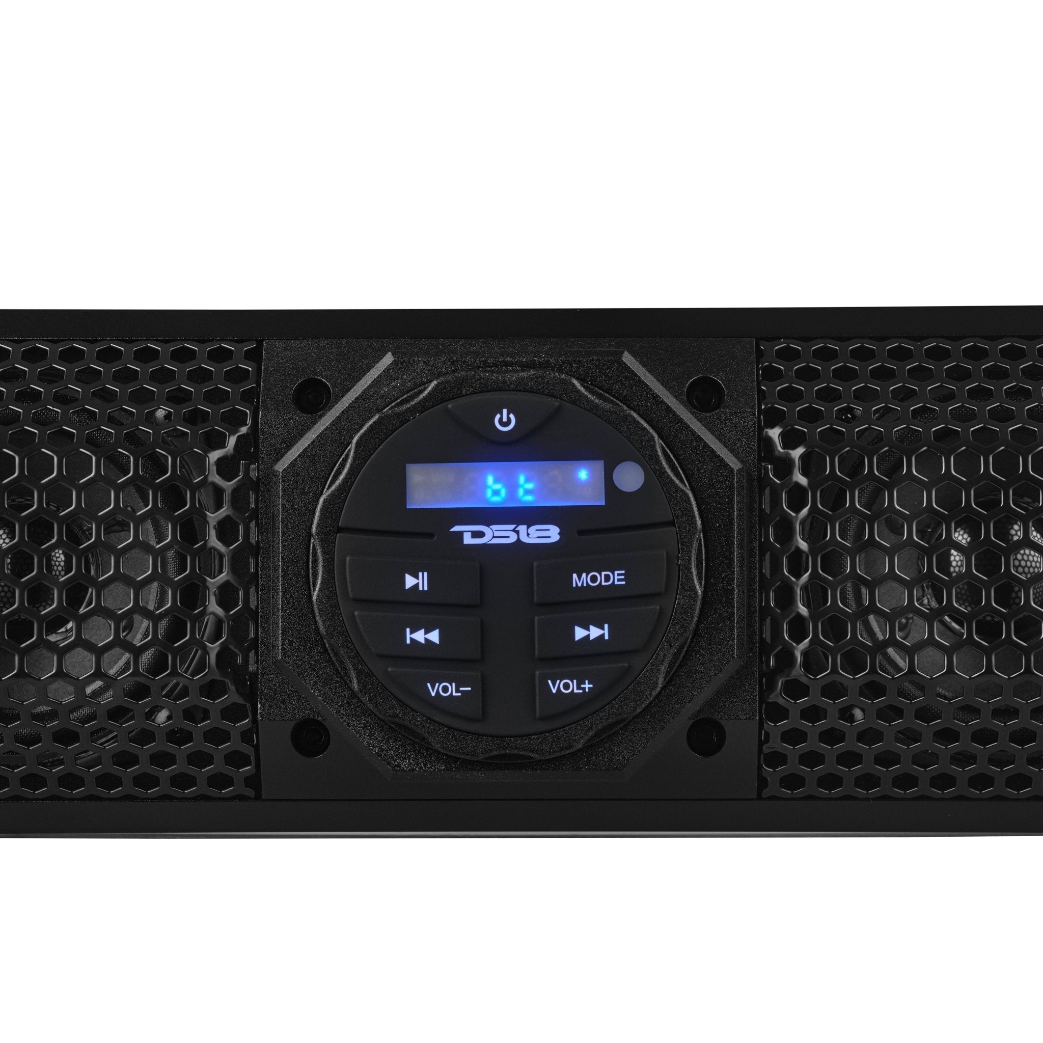 37" Marine Sound Bar Speaker System, 10 Speakers 1200 Watts, Bluetooth® v5.0, Rotating Control Panel - DS18