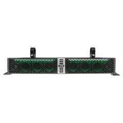 HYDRO 30” Marine Bluetooth Sound Bar – Water Resistant, RGB LED Lights, 8 Speakers, 320W RMS Amplified System - DS18