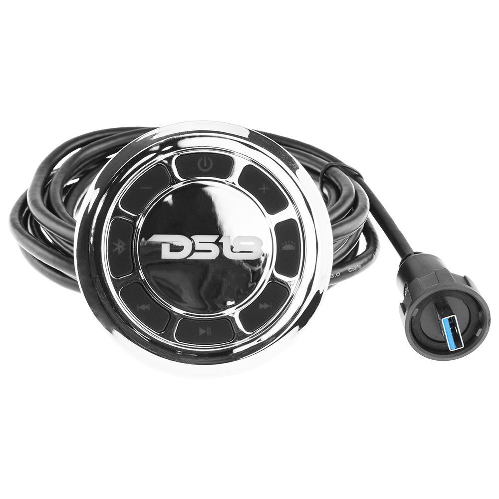 HYDRO 30” Marine Bluetooth Sound Bar – Water Resistant, RGB LED Lights, 8 Speakers, 320W RMS Amplified System - DS18