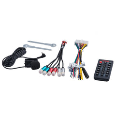 High Power 240 Watts RMS (4 x 60) Digital Media Receiver | Single Din | DSP | APP | Bluetooth Audio and Calling Head Unit |