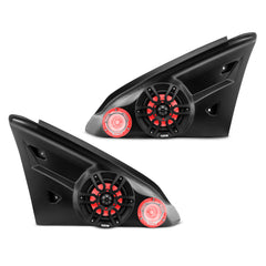 Polaris Slingshot Arm Rest 2 X 6.5" Enclosure With NXL-6/BK and PRO-TW1L | 2015 - Current - DS18