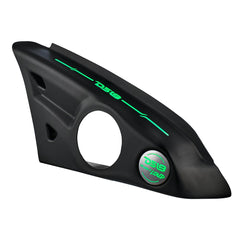 Polaris Slingshot Arm Rest Empty Enclosure With Digital Led Lights fits 2 x 6.5" Speakers | 2015 - Current - DS18