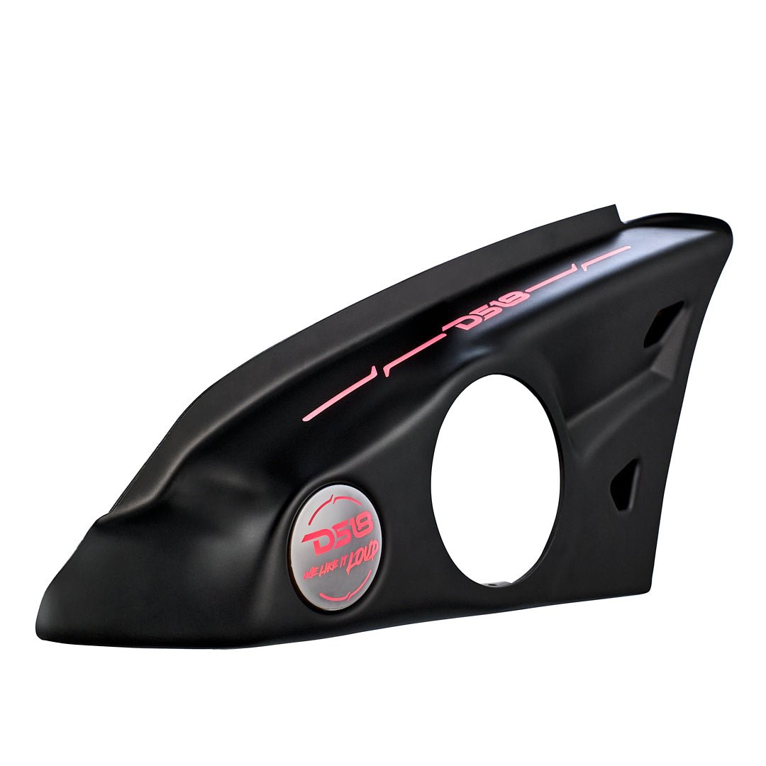 Polaris Slingshot Arm Rest Empty Enclosure With Digital Led Lights fits 2 x 6.5" Speakers | 2015 - Current - DS18