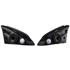 Polaris Slingshot Arm Rest Empty Enclosure With Digital Led Lights fits 2 x 6.5" Speakers | 2015 - Current - DS18