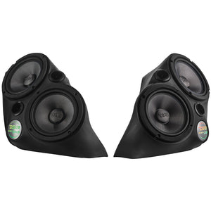Polaris Slingshot Front Fender Dual 8" Speaker Pods With Digital LED Lighting - DS18