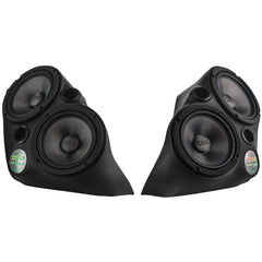 Polaris Slingshot Front Fender Dual 8" Speaker Pods With Digital LED Lighting - DS18