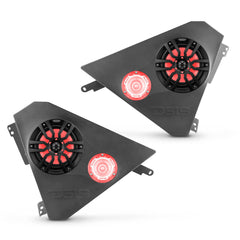 Polaris Slingshot Front Kick Panel 2 X 6.5" Enclosure with NXL-6/BK and PRO-TW1L | 2015 - Current - DS18