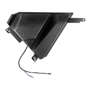 Polaris Slingshot Front Kick Panel 2 X 6.5" Enclosure with NXL-6/BK and PRO-TW1L | 2015 - Current - DS18