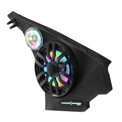 Polaris Slingshot Front Kick Panel Speaker Pods – Loaded with 8" NXL-IQ8/BK Speakers, PRO-TW1LD Tweeters & Digital LED Lights