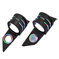 Polaris Slingshot Headrest Empty Enclosure With Digital LED Lights fits 4 x 6.5" Speakers | 2015 - Current - DS18
