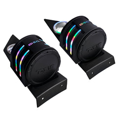 Polaris Slingshot Headrest Empty Enclosure With Digital LED Lights fits 4 x 6.5" Speakers | 2015 - Current - DS18