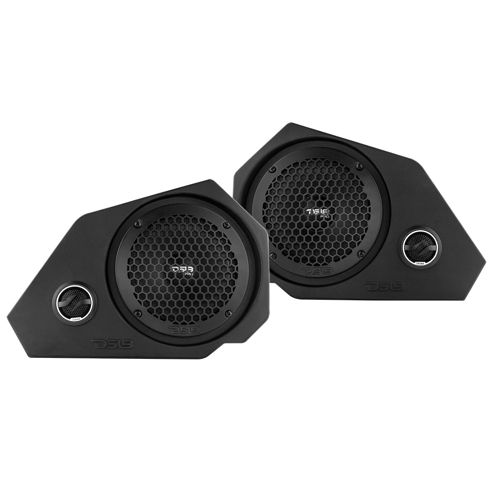 Polaris Slingshot Side Panel Empty Enclosure fits 2 x 6.5" Speakers & 2 x 1.7” Tweeters | 2015 - 2019 - DS18