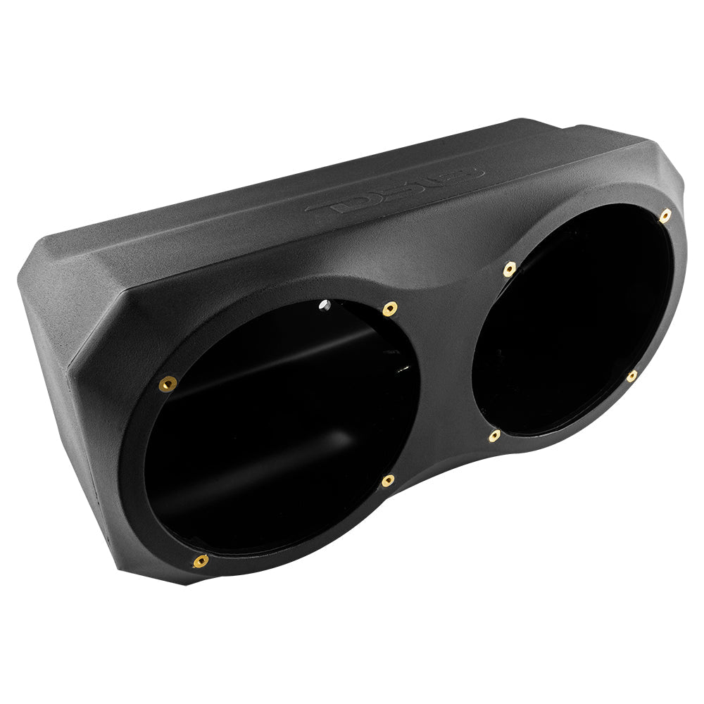 Polaris Slingshot Under Dash Empty Enclosure fits 2 x 6.5" Subwoofers | 2015 - 2019 - DS18