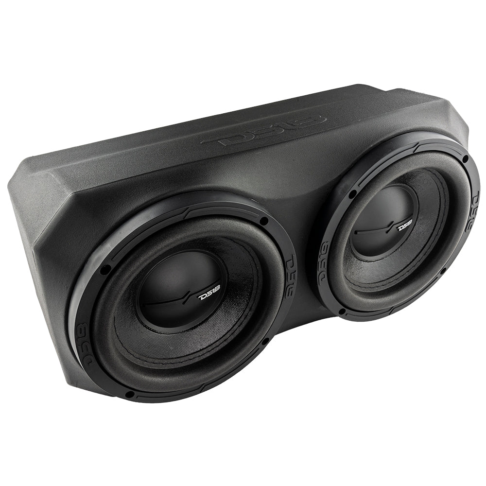 Polaris Slingshot Under Dash Enclosure Loaded | 2 x ZR6.4D Subwoofers | 2015 - 2019 - DS18