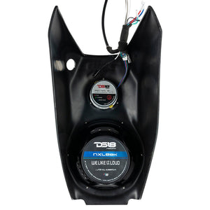 Polaris Slingshot Water Fall Center Console 1 X 8" Enclosure With NXL-8/BK and PRO-TW1L | 2015 - 2019 - DS18