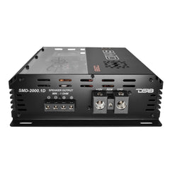 SMD Monoblock Amplifier with VM-1 Voltmeter and Digital LED Lights 2000W RMS at 1-ohm - Steve Meade Designs - DS18