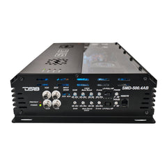 SMD 4-Channel Class AB Amplifier with VM-1 Voltmeter and Digital LED Lights 4 x 500W at 2-Ohm - Steve Meade Designs - DS18