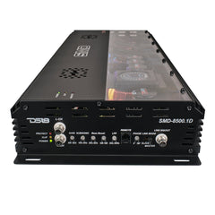 SMD Monoblock Amplifier with VM-1 Voltmeter and Digital LED Lights 8500W RMS at 1-ohm - Steve Meade Designs - DS18