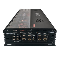 SMD Monoblock Amplifier with VM-1 Voltmeter and Digital LED Lights 8500W RMS at 1-ohm - Steve Meade Designs - DS18