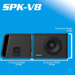 Spike Series Vented Subwoofer Enclosure, 350W/500W RMS | 8" 10" 12"