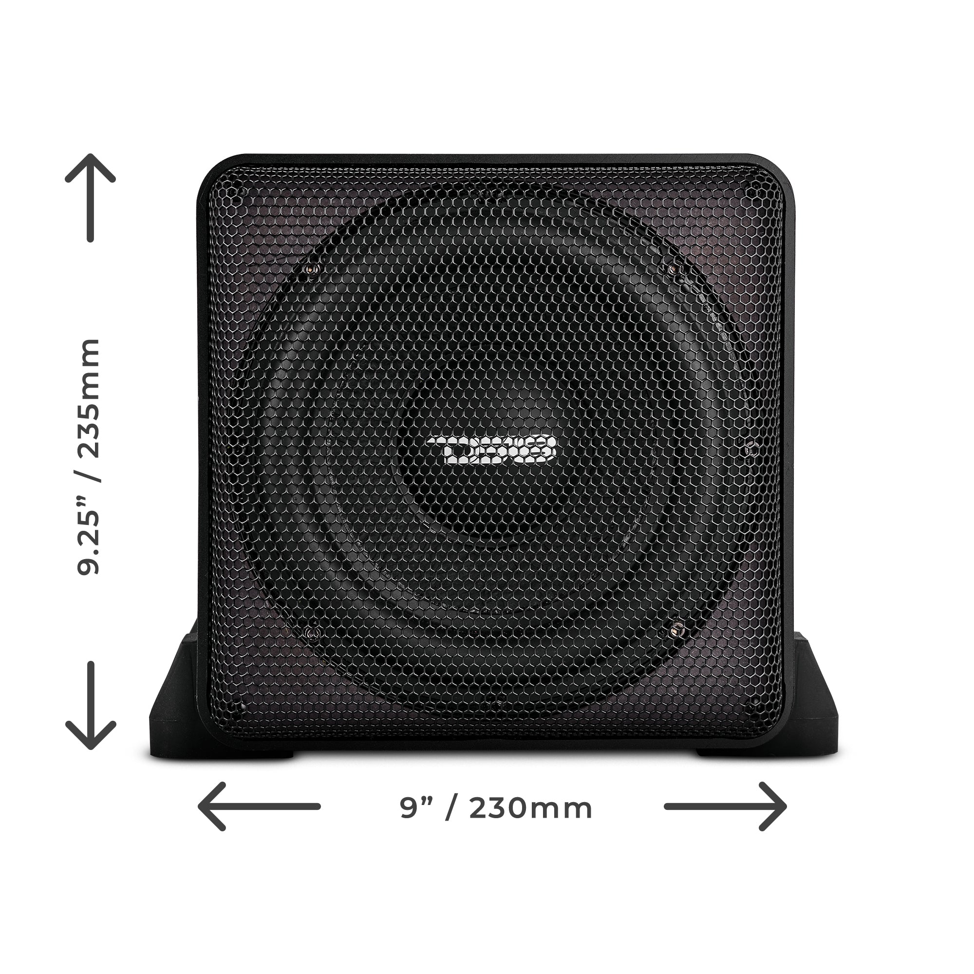 Dual 8" Loaded High End Aluminum Subwoofer Enclosure 300 Watts Rms - DS18